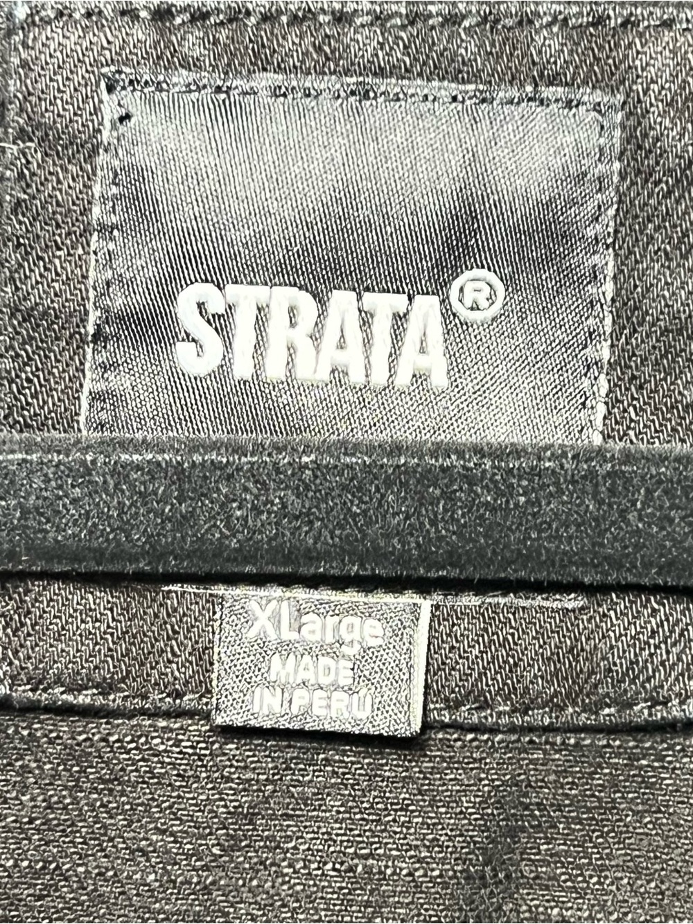 Strata Lollapalooza World Tour Black Denim Jacket XL Graphic Trucker Streetwear - Picture 9 of 15